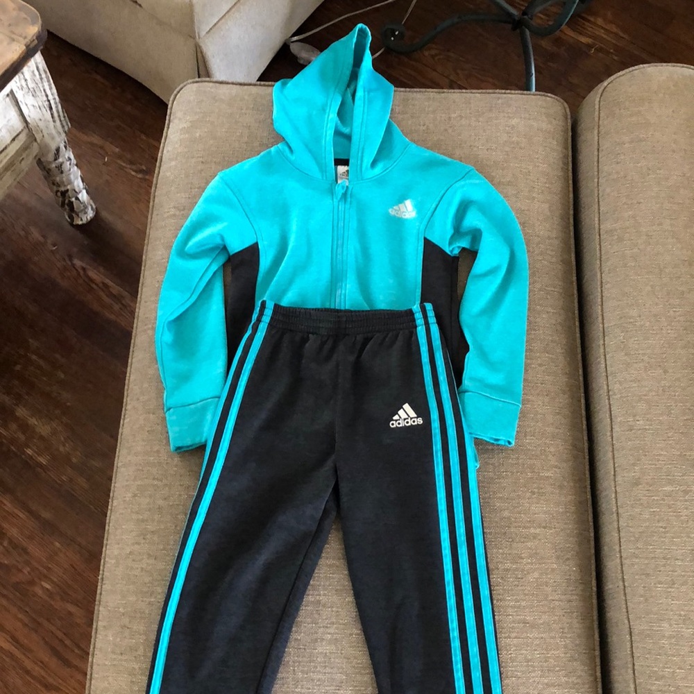 Adidas girls track suit
